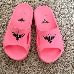 Puma Bright Pink Slide Sandals